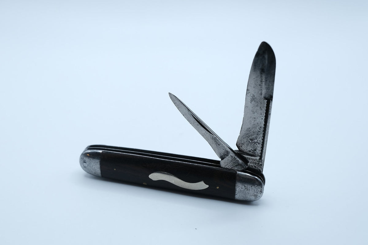 Waterville Cutlery Co. Pocket Knife — Wood Handle