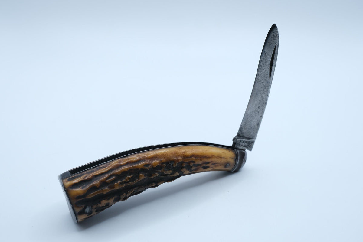 Baker, Salop Antique Pruning Knife — Stag Handle