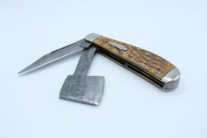 Union Cut Co. Boy Scouts Hatchet Knife, Bone Handle, c.1920s, USA