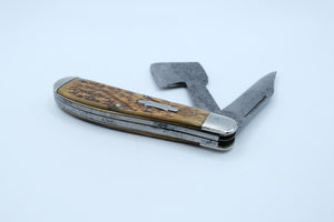 Union Cut Co. Boy Scouts Hatchet Knife, Bone Handle, c.1920s, USA