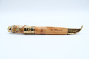 Iisakki Järvenpää Kauhava Decorative Puukko, Marquetry Handle