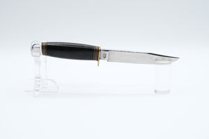 Premier Life Time Fixed Blade, Stacked Leather Handle