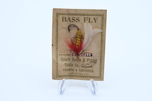 Canada Needle & Fishing Tackle Co. Bass Fly, Par Belle