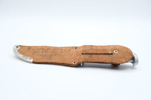 Iisakki Järvenpää Kauhava Scout Hunting Knife, Leather Handle, Finland, c.1950s