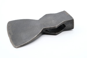 Hand-Forged Hewing Hatchet Head, Offset Bevel