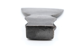 Hand-Forged Hewing Hatchet Head, Offset Bevel