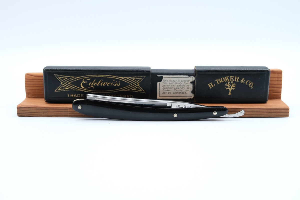 H. Boker & Co. Edelweiss Straight Razor, Solingen